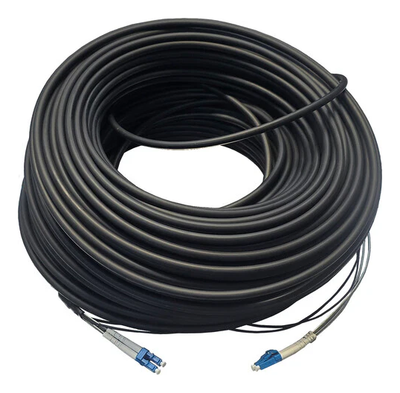 Freakshow HD FDF-50 Armored Fiber Duplex LC Singlemode Cable for DFT & DFR Extenders - 164 Feet/50M