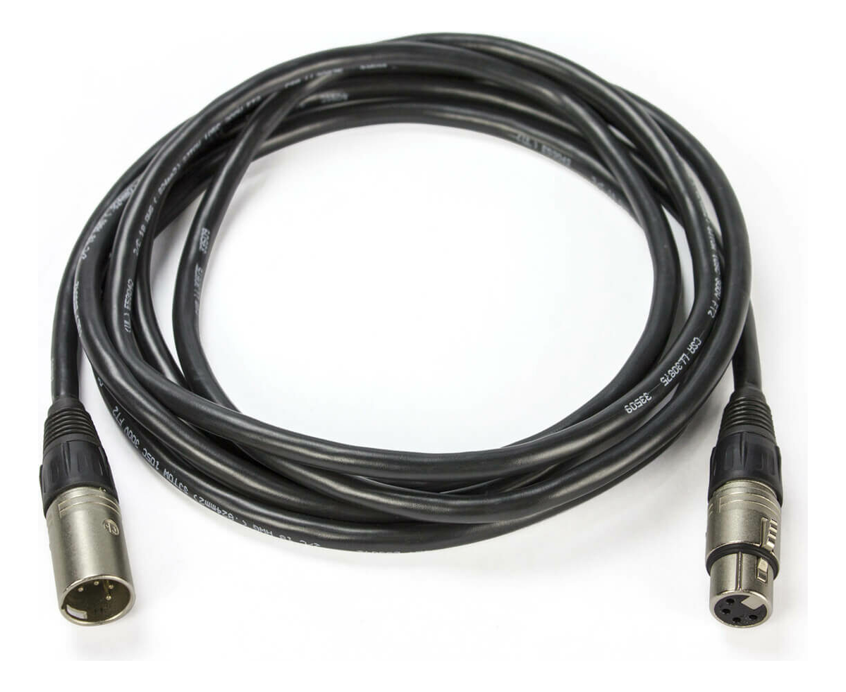 Anton/Bauer XLR-4 4-Pin XLR-M to XLR-F Power Cable (10ft)