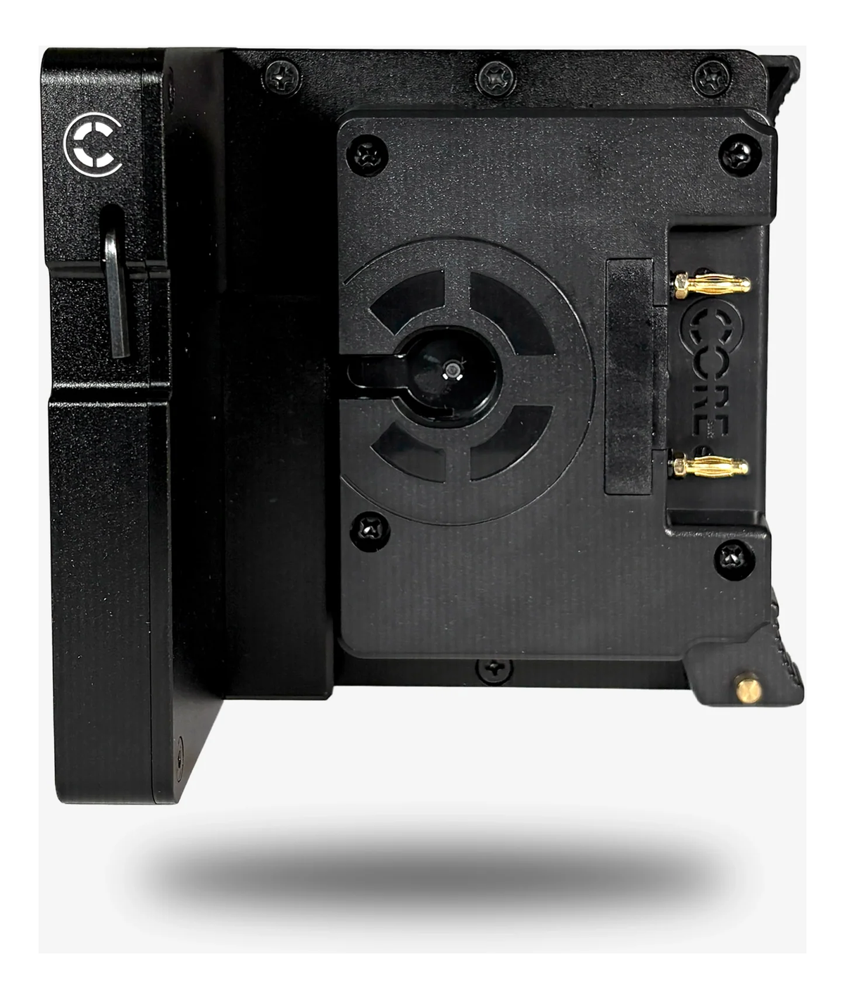 Core SWX Sharkfin Dual Gold Mount Battery Plate for RED V-RAPTOR & KOMODO-X