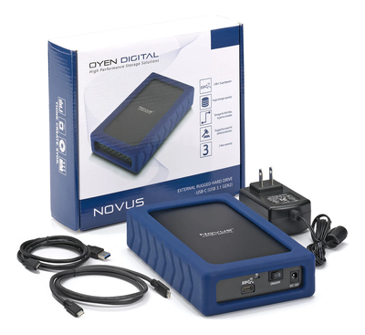 Oyen Digital Novus USB-C Rugged 3.5" External Hard Drive Enclosure