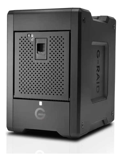 G-Drive G-Raid Shuttle 4 4 Bay RAID ThunderBolt 3 USB 3.2