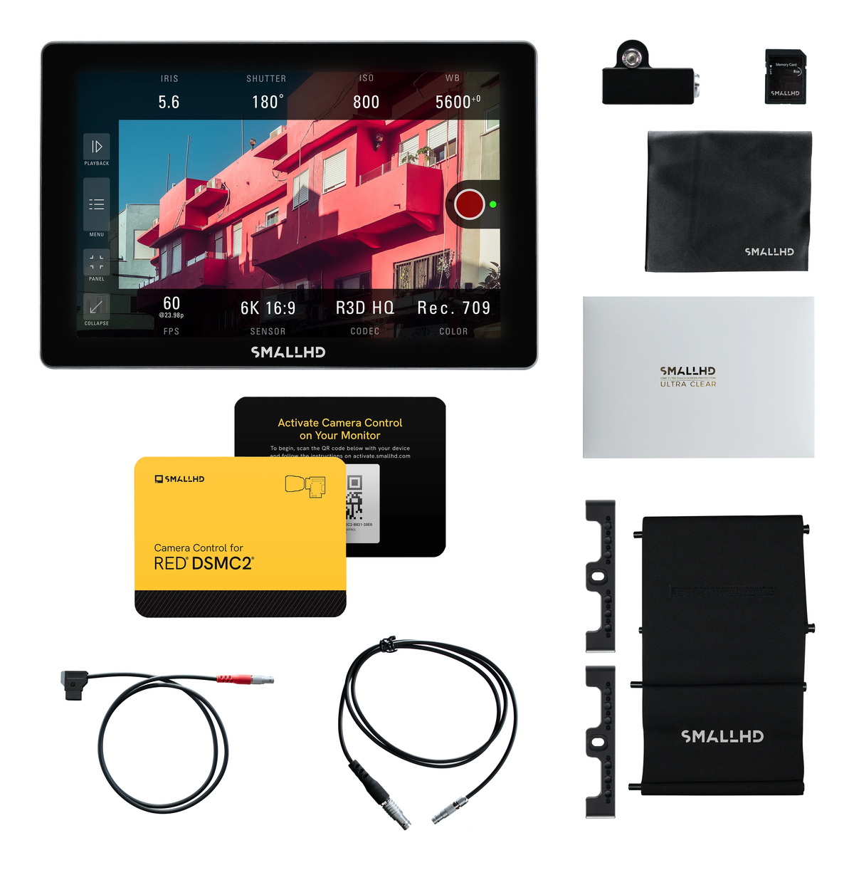 SmallHD Cine 7 RED DSMC2 Kit