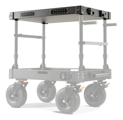 Inovativ 4-Sided Top Shelf with Threaded Rail Plates for Voyager