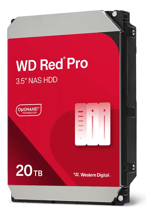Western Digital Red Pro Internal NAS HDD 3.5 7200 RPM SATA III