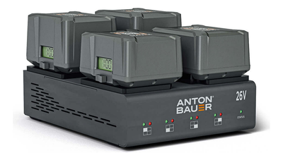 Anton Bauer Dionic 26V LP4 Quad B-mount Charger