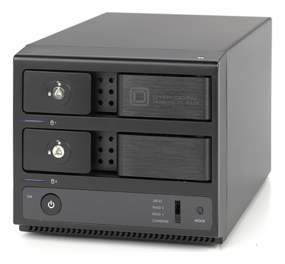 Oyen Digital 16TB Mobius Pro 2C 2-Bay USB-C RAID Hard Drive System