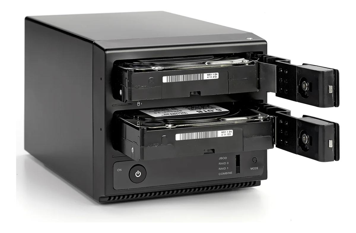 Oyen Digital Mobius Pro 2C 2-Bay Dual USB-C RAID Hard Drive Enclosure
