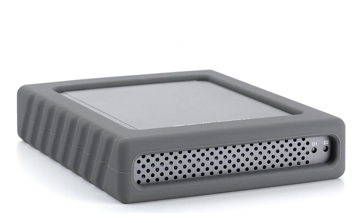 Oyen Digital MiniPro RAID V4 USB-C (10Gbps) (USB-C) Rugged Dual Bay Enclosure