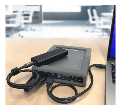 Oyen Digital 16TB TLC SSD MiniPro RAID V4 USB-C Portable Rugged Solid State Drive
