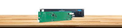AJA OG-FiDO-2T-12G 2-Channel 12G-SDI/ST Single Mode LC Fiber Transmitter, DashBoard Support