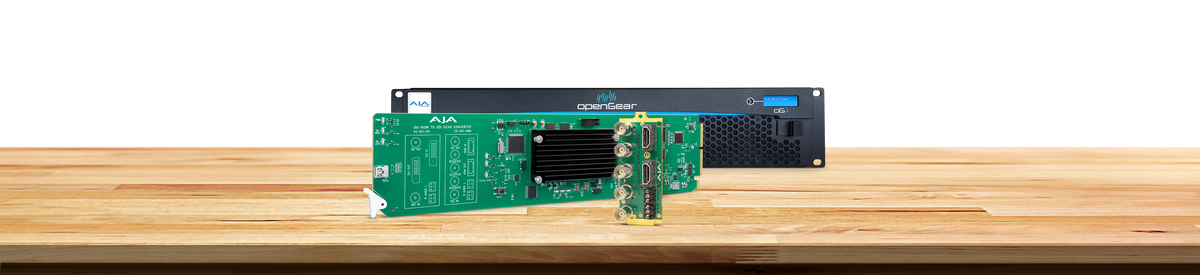 AJA OG-ROI-HDMI HDMI to 3G-SDI with Region of Interest Scaling, DashBoard Support