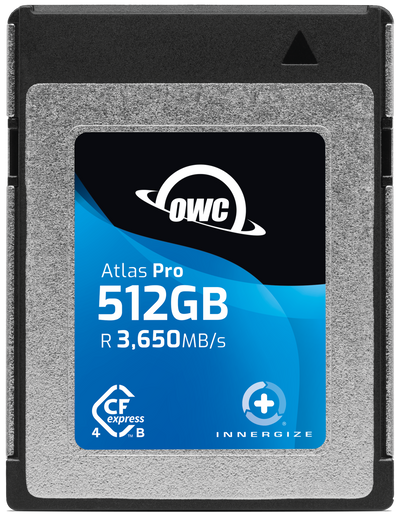 OWC Atlas Pro 512GB CFexpress 4.0 Type B Memory Card