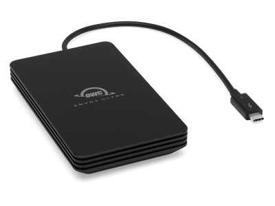 OWC Envoy Ultra 2TB Thunderbolt 5 Portable NVMe SSD Storage Solution