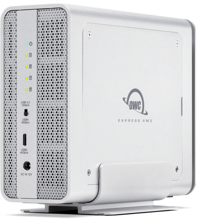 OWC Express 4M2 USB4 40Gb/s Four Slot NVMe M.2 SSD Enclosure
