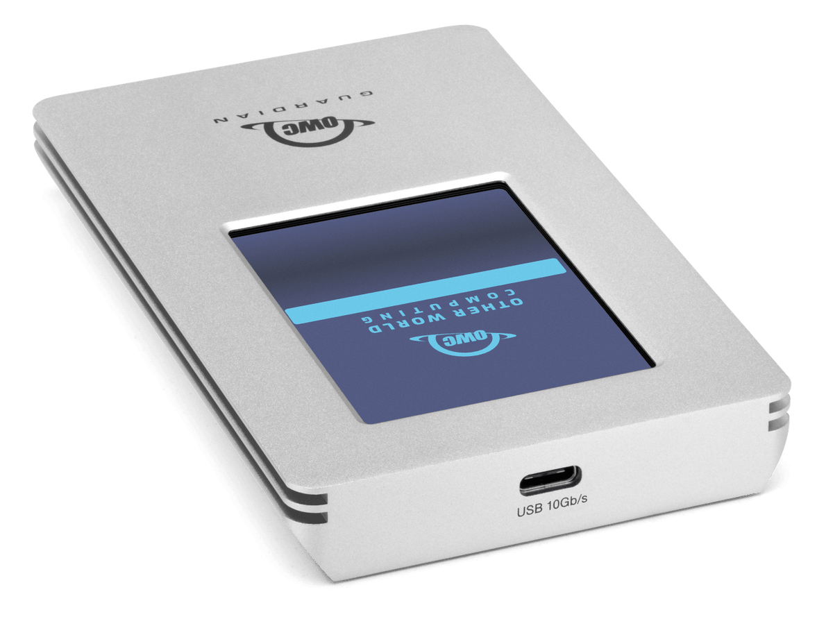 OWC Guardian USB-C 10Gb/s Hardware Encrypted Portable SSD
