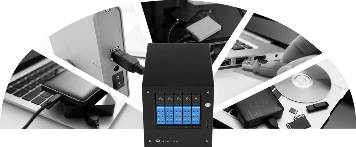 OWC Jupiter Mini 5-Drive Desktop NAS Solution