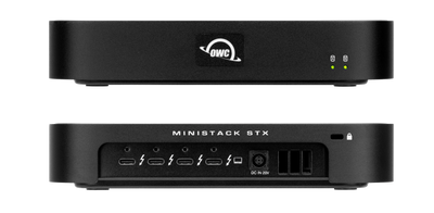 OWC miniStack STX 6TB (4TB HDD + 2TB NVMe) Thunderbolt Storage and Hub
