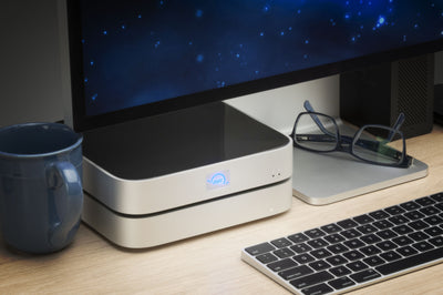 OWC miniStack STX 10TB (6TB HDD + 4TB NVMe) Thunderbolt Storage and Hub