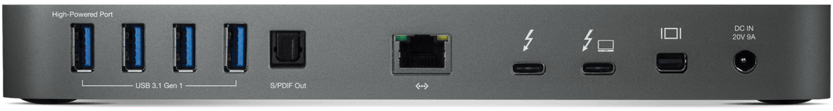 OWC 14-Port Thunderbolt Dock Thunderbolt 40Gb/s Connectivity Solution for Mac/PC