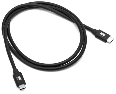 OWC Thunderbolt 5 (USB-C) 1.0 Meter (39.4") Cable - Black