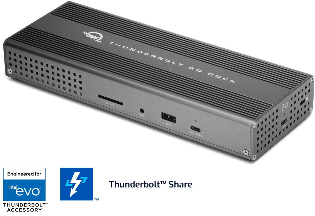 OWC Thunderbolt Go Dock 11-Port Solution w/ Built-in Power Supply