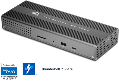 OWC Thunderbolt Go Dock 11-Port Solution w/ Built-in Power Supply
