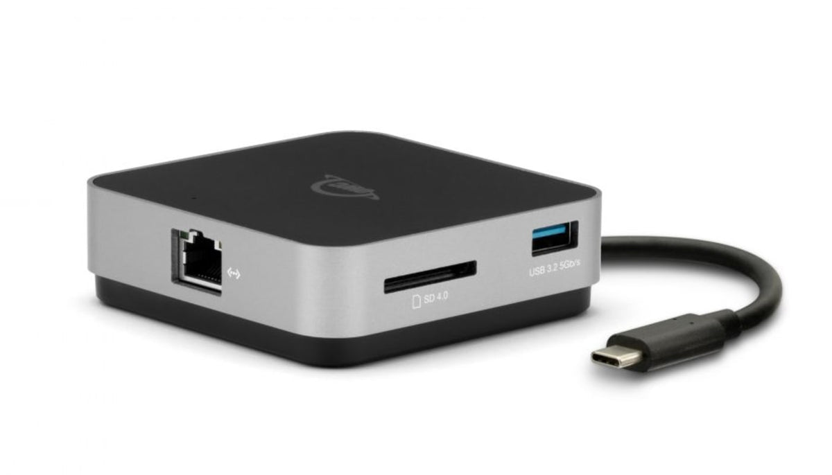 OWC USB-C Travel Dock E 6-Port Portable USB-C Dock w/ 1GbE