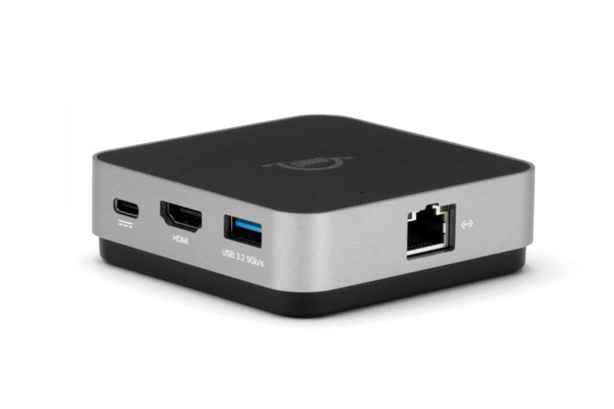 OWC USB-C Travel Dock E 6-Port Portable USB-C Dock w/ 1GbE