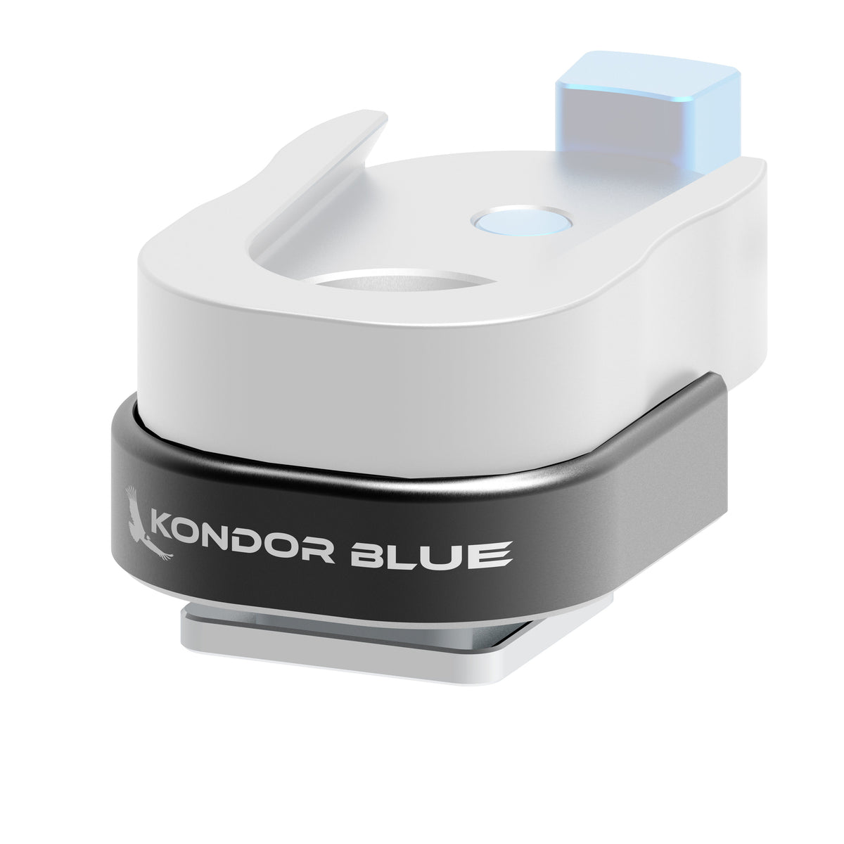 Kondor Blue Cold Shoe to Mini Lock QR Plate Adapter Cradle