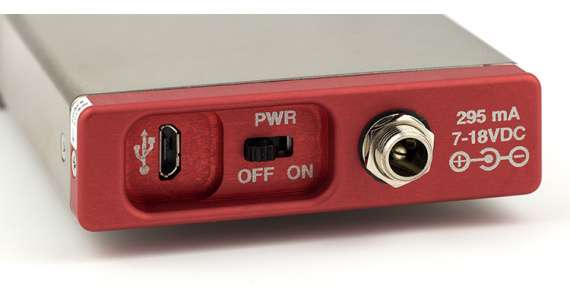Lectrosonics SRUSB SRc End Plate for Firmware Updating Via USB