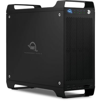 OWC ThunderBay Flex 8 Custom NVMe + HDD Storage/Dock/PCIe Expansion Solution