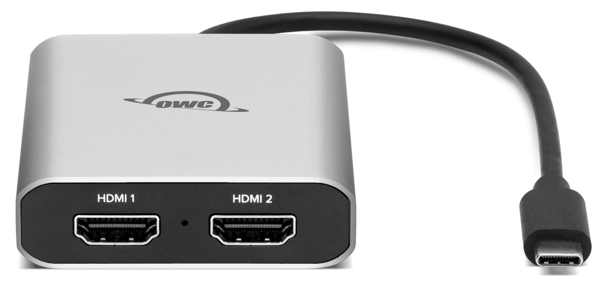 OWC USB-C Dual HDMI 4K Display Adapter with DisplayLink